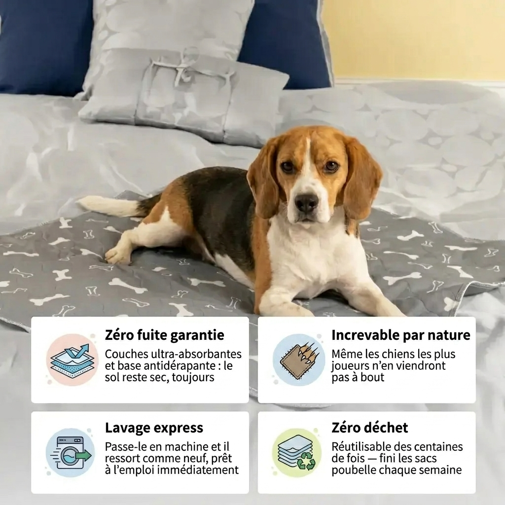 PurePad – Le seul tapis de propreté dont ton chien aura besoin